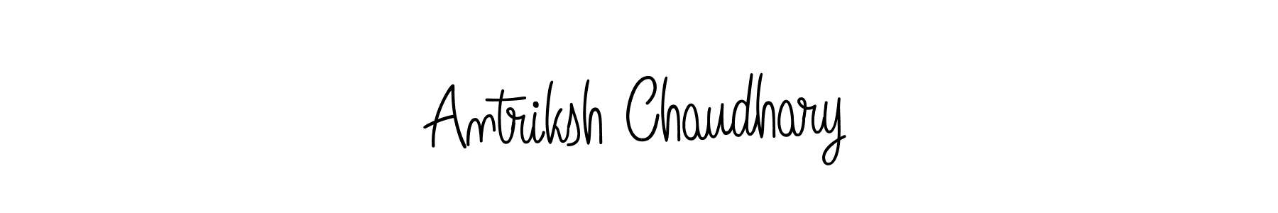 Similarly Angelique-Rose-font-FFP is the best handwritten signature design. Signature creator online .You can use it as an online autograph creator for name Antriksh Chaudhary. Antriksh Chaudhary signature style 5 images and pictures png