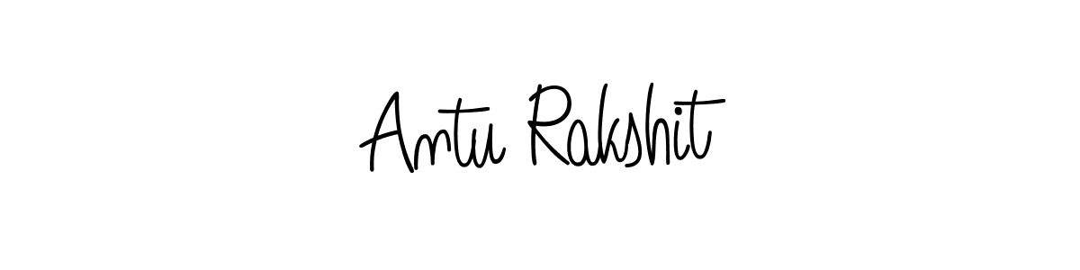 How to make Antu Rakshit signature? Angelique-Rose-font-FFP is a professional autograph style. Create handwritten signature for Antu Rakshit name. Antu Rakshit signature style 5 images and pictures png