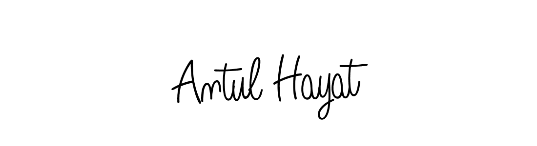 Make a short Antul Hayat signature style. Manage your documents anywhere anytime using Angelique-Rose-font-FFP. Create and add eSignatures, submit forms, share and send files easily. Antul Hayat signature style 5 images and pictures png