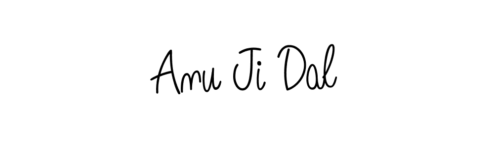 Create a beautiful signature design for name Anu Ji Dal. With this signature (Angelique-Rose-font-FFP) fonts, you can make a handwritten signature for free. Anu Ji Dal signature style 5 images and pictures png