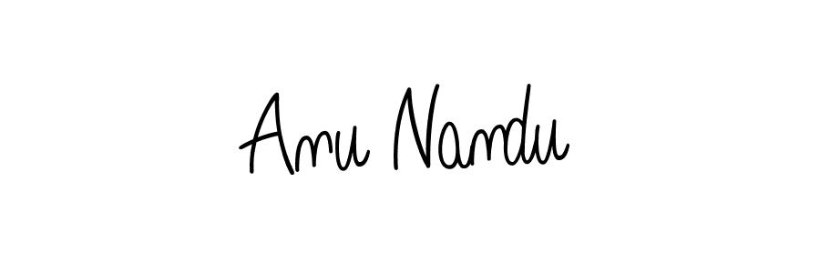 It looks lik you need a new signature style for name Anu Nandu. Design unique handwritten (Angelique-Rose-font-FFP) signature with our free signature maker in just a few clicks. Anu Nandu signature style 5 images and pictures png