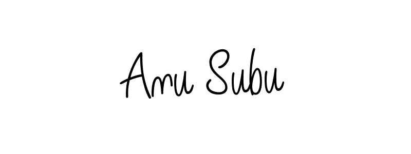 This is the best signature style for the Anu Subu name. Also you like these signature font (Angelique-Rose-font-FFP). Mix name signature. Anu Subu signature style 5 images and pictures png