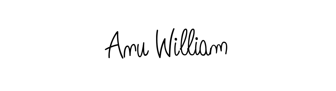 It looks lik you need a new signature style for name Anu William. Design unique handwritten (Angelique-Rose-font-FFP) signature with our free signature maker in just a few clicks. Anu William signature style 5 images and pictures png