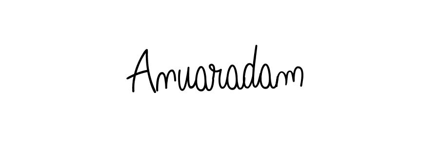Make a beautiful signature design for name Anuaradam. Use this online signature maker to create a handwritten signature for free. Anuaradam signature style 5 images and pictures png