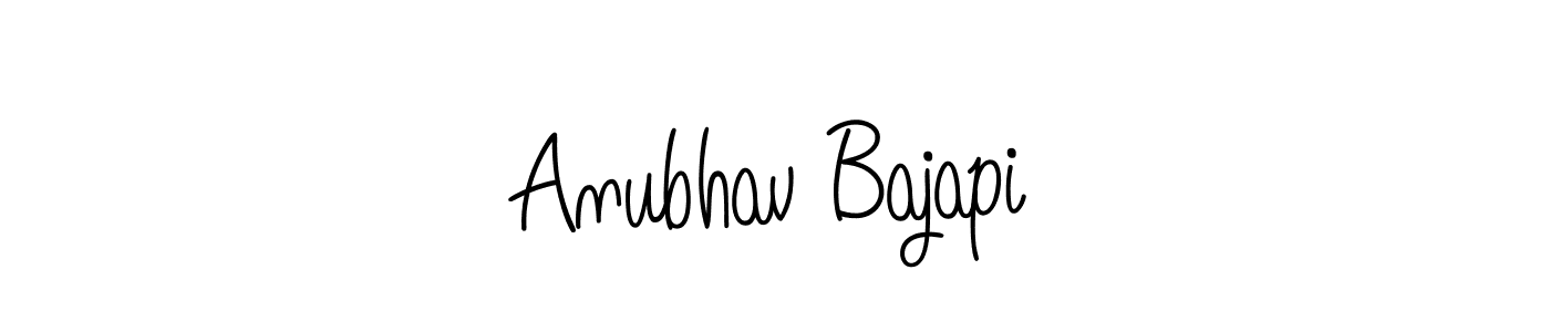 Also You can easily find your signature by using the search form. We will create Anubhav Bajapi name handwritten signature images for you free of cost using Angelique-Rose-font-FFP sign style. Anubhav Bajapi signature style 5 images and pictures png