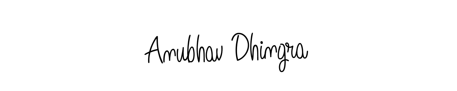 How to Draw Anubhav Dhingra signature style? Angelique-Rose-font-FFP is a latest design signature styles for name Anubhav Dhingra. Anubhav Dhingra signature style 5 images and pictures png