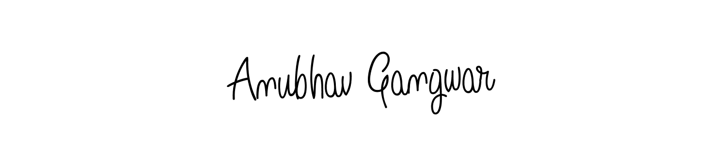 Also You can easily find your signature by using the search form. We will create Anubhav Gangwar name handwritten signature images for you free of cost using Angelique-Rose-font-FFP sign style. Anubhav Gangwar signature style 5 images and pictures png