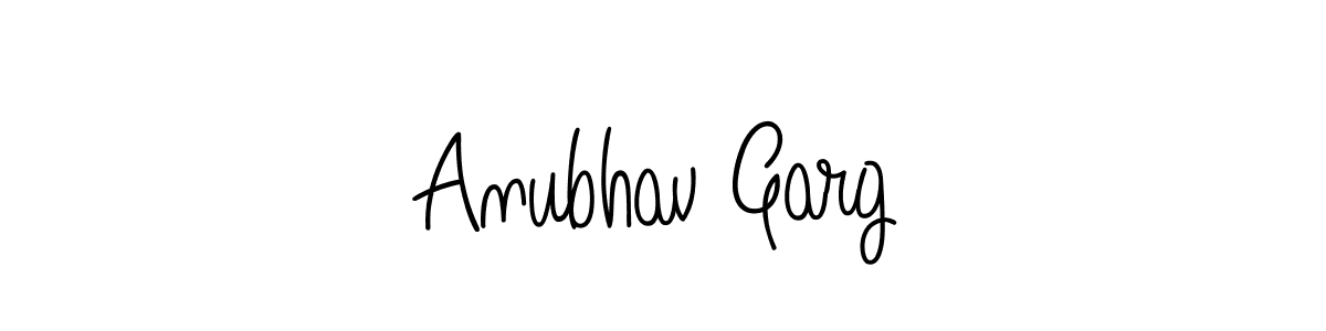 Angelique-Rose-font-FFP is a professional signature style that is perfect for those who want to add a touch of class to their signature. It is also a great choice for those who want to make their signature more unique. Get Anubhav Garg name to fancy signature for free. Anubhav Garg signature style 5 images and pictures png