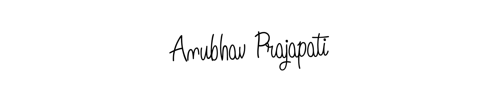 It looks lik you need a new signature style for name Anubhav Prajapati. Design unique handwritten (Angelique-Rose-font-FFP) signature with our free signature maker in just a few clicks. Anubhav Prajapati signature style 5 images and pictures png