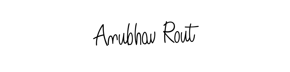 Best and Professional Signature Style for Anubhav Rout. Angelique-Rose-font-FFP Best Signature Style Collection. Anubhav Rout signature style 5 images and pictures png