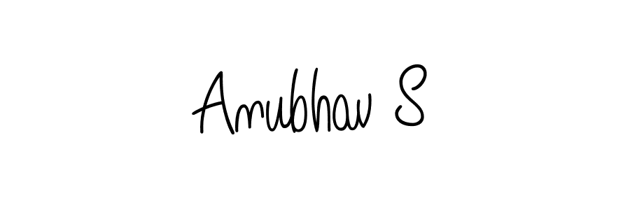 Make a short Anubhav S signature style. Manage your documents anywhere anytime using Angelique-Rose-font-FFP. Create and add eSignatures, submit forms, share and send files easily. Anubhav S signature style 5 images and pictures png