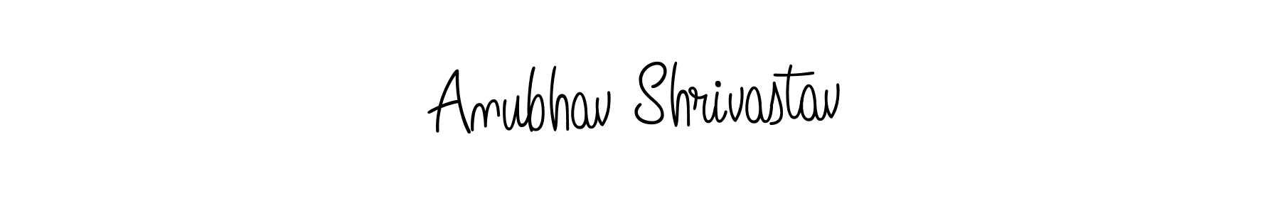 Make a beautiful signature design for name Anubhav Shrivastav. Use this online signature maker to create a handwritten signature for free. Anubhav Shrivastav signature style 5 images and pictures png