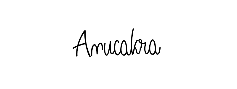 Anucakra stylish signature style. Best Handwritten Sign (Angelique-Rose-font-FFP) for my name. Handwritten Signature Collection Ideas for my name Anucakra. Anucakra signature style 5 images and pictures png