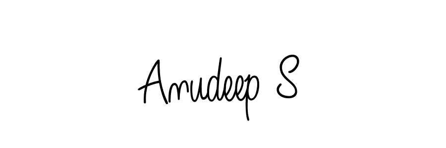 Check out images of Autograph of Anudeep S name. Actor Anudeep S Signature Style. Angelique-Rose-font-FFP is a professional sign style online. Anudeep S signature style 5 images and pictures png