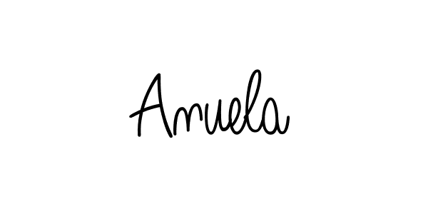 Here are the top 10 professional signature styles for the name Anuela. These are the best autograph styles you can use for your name. Anuela signature style 5 images and pictures png