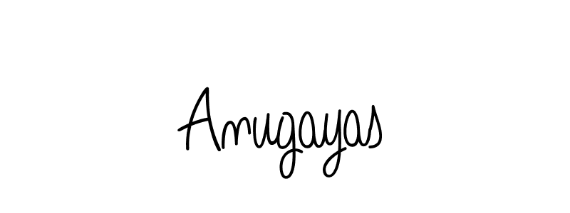 How to Draw Anugayas signature style? Angelique-Rose-font-FFP is a latest design signature styles for name Anugayas. Anugayas signature style 5 images and pictures png