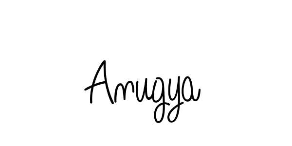Make a beautiful signature design for name Anugya. Use this online signature maker to create a handwritten signature for free. Anugya signature style 5 images and pictures png