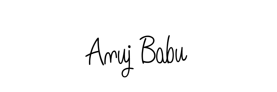 How to make Anuj Babu signature? Angelique-Rose-font-FFP is a professional autograph style. Create handwritten signature for Anuj Babu name. Anuj Babu signature style 5 images and pictures png