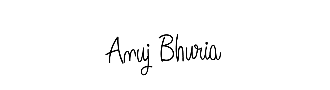 It looks lik you need a new signature style for name Anuj Bhuria. Design unique handwritten (Angelique-Rose-font-FFP) signature with our free signature maker in just a few clicks. Anuj Bhuria signature style 5 images and pictures png