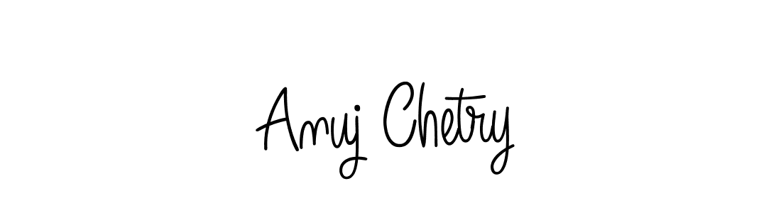 Here are the top 10 professional signature styles for the name Anuj Chetry. These are the best autograph styles you can use for your name. Anuj Chetry signature style 5 images and pictures png