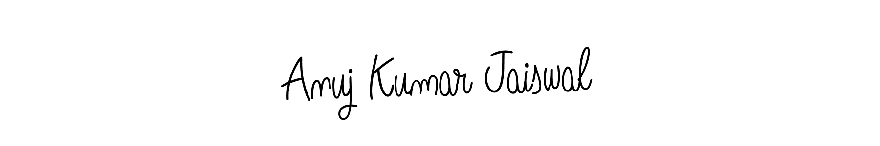 if you are searching for the best signature style for your name Anuj Kumar Jaiswal. so please give up your signature search. here we have designed multiple signature styles  using Angelique-Rose-font-FFP. Anuj Kumar Jaiswal signature style 5 images and pictures png