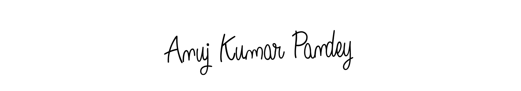 How to make Anuj Kumar Pandey signature? Angelique-Rose-font-FFP is a professional autograph style. Create handwritten signature for Anuj Kumar Pandey name. Anuj Kumar Pandey signature style 5 images and pictures png