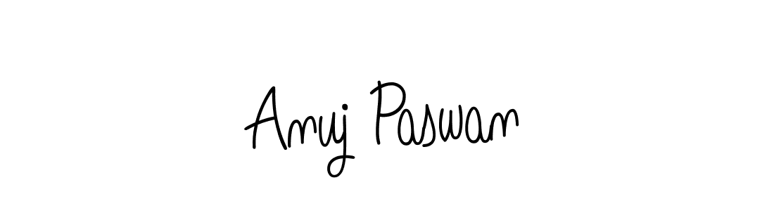 Make a beautiful signature design for name Anuj Paswan. Use this online signature maker to create a handwritten signature for free. Anuj Paswan signature style 5 images and pictures png