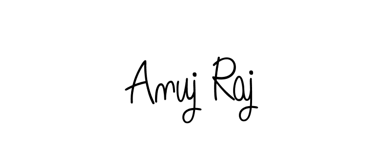 How to make Anuj Raj signature? Angelique-Rose-font-FFP is a professional autograph style. Create handwritten signature for Anuj Raj name. Anuj Raj signature style 5 images and pictures png
