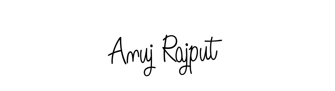 Make a short Anuj Rajput signature style. Manage your documents anywhere anytime using Angelique-Rose-font-FFP. Create and add eSignatures, submit forms, share and send files easily. Anuj Rajput signature style 5 images and pictures png