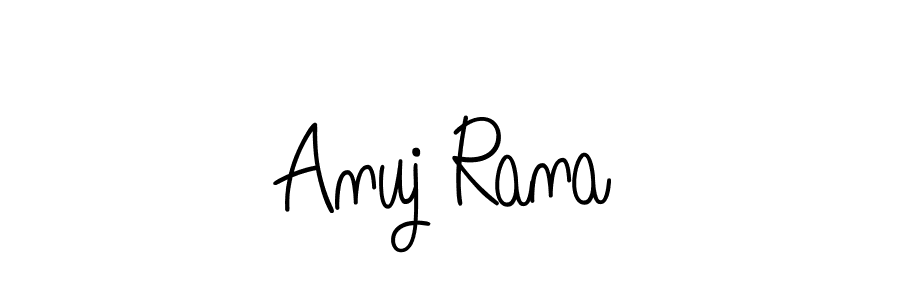 This is the best signature style for the Anuj Rana name. Also you like these signature font (Angelique-Rose-font-FFP). Mix name signature. Anuj Rana signature style 5 images and pictures png