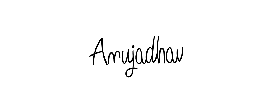 Make a beautiful signature design for name Anujadhav. Use this online signature maker to create a handwritten signature for free. Anujadhav signature style 5 images and pictures png