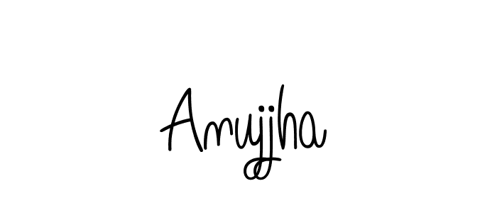 if you are searching for the best signature style for your name Anujjha. so please give up your signature search. here we have designed multiple signature styles  using Angelique-Rose-font-FFP. Anujjha signature style 5 images and pictures png