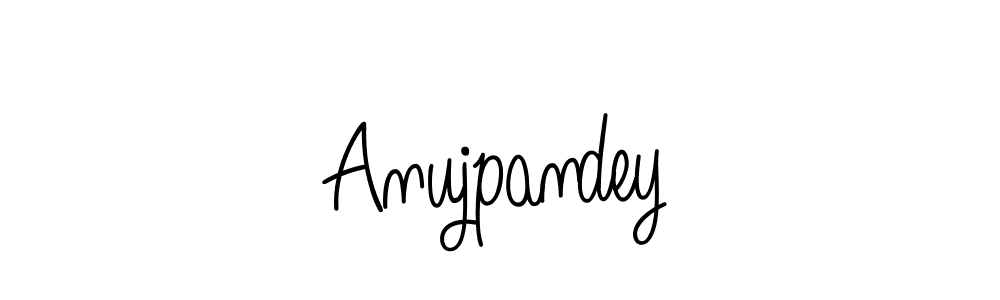 How to make Anujpandey signature? Angelique-Rose-font-FFP is a professional autograph style. Create handwritten signature for Anujpandey name. Anujpandey signature style 5 images and pictures png