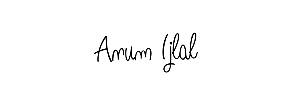 Once you've used our free online signature maker to create your best signature Angelique-Rose-font-FFP style, it's time to enjoy all of the benefits that Anum Ijlal name signing documents. Anum Ijlal signature style 5 images and pictures png