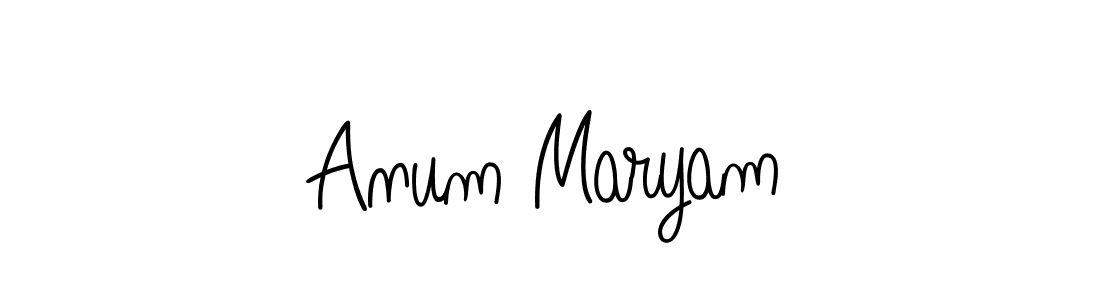 Best and Professional Signature Style for Anum Maryam. Angelique-Rose-font-FFP Best Signature Style Collection. Anum Maryam signature style 5 images and pictures png