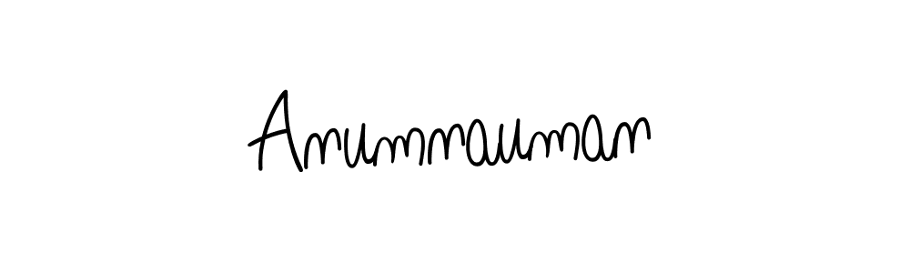 Create a beautiful signature design for name Anumnauman. With this signature (Angelique-Rose-font-FFP) fonts, you can make a handwritten signature for free. Anumnauman signature style 5 images and pictures png