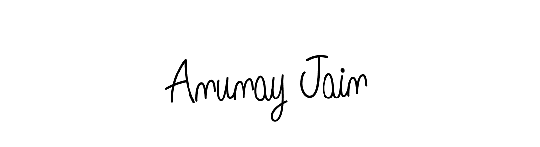 Once you've used our free online signature maker to create your best signature Angelique-Rose-font-FFP style, it's time to enjoy all of the benefits that Anunay Jain name signing documents. Anunay Jain signature style 5 images and pictures png