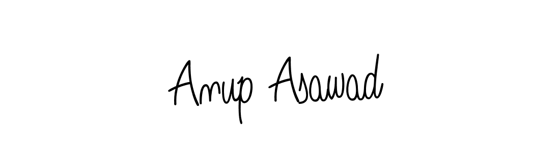 Anup Asawad stylish signature style. Best Handwritten Sign (Angelique-Rose-font-FFP) for my name. Handwritten Signature Collection Ideas for my name Anup Asawad. Anup Asawad signature style 5 images and pictures png