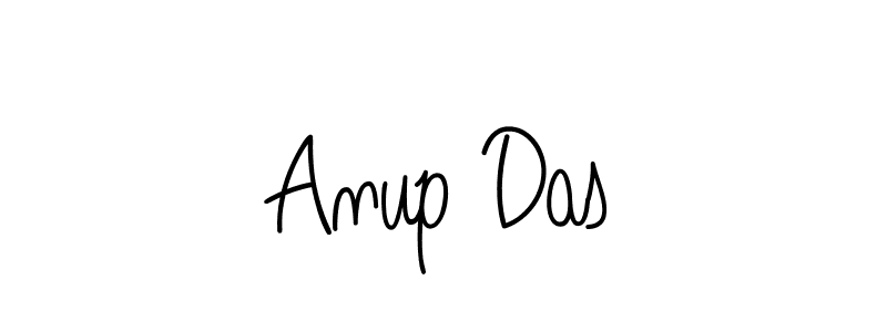 How to make Anup Das name signature. Use Angelique-Rose-font-FFP style for creating short signs online. This is the latest handwritten sign. Anup Das signature style 5 images and pictures png