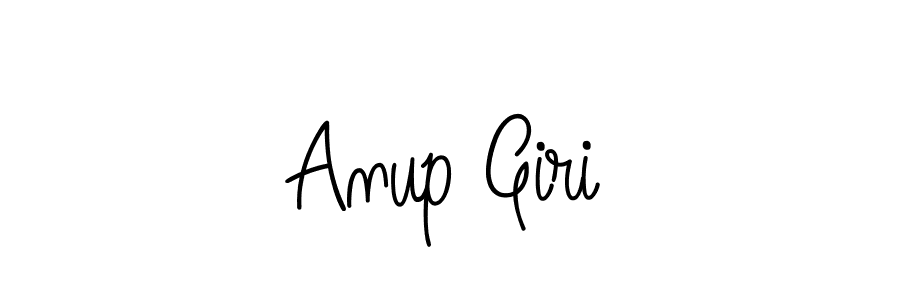 Design your own signature with our free online signature maker. With this signature software, you can create a handwritten (Angelique-Rose-font-FFP) signature for name Anup Giri. Anup Giri signature style 5 images and pictures png