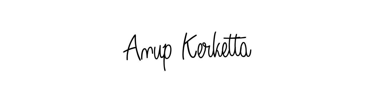 How to make Anup Kerketta signature? Angelique-Rose-font-FFP is a professional autograph style. Create handwritten signature for Anup Kerketta name. Anup Kerketta signature style 5 images and pictures png