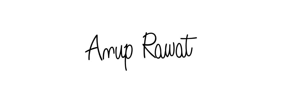 You should practise on your own different ways (Angelique-Rose-font-FFP) to write your name (Anup Rawat) in signature. don't let someone else do it for you. Anup Rawat signature style 5 images and pictures png