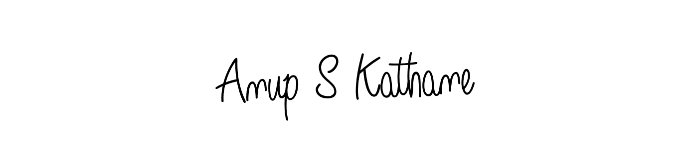 How to make Anup S Kathane signature? Angelique-Rose-font-FFP is a professional autograph style. Create handwritten signature for Anup S Kathane name. Anup S Kathane signature style 5 images and pictures png