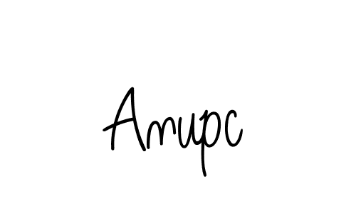 The best way (Angelique-Rose-font-FFP) to make a short signature is to pick only two or three words in your name. The name Anupc include a total of six letters. For converting this name. Anupc signature style 5 images and pictures png