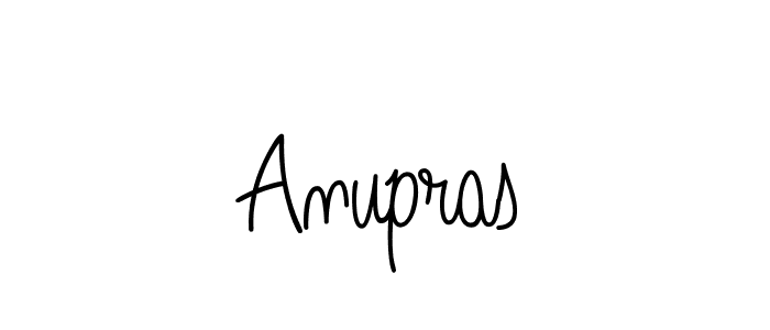 How to make Anupras signature? Angelique-Rose-font-FFP is a professional autograph style. Create handwritten signature for Anupras name. Anupras signature style 5 images and pictures png