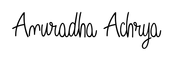 A classic penmanship look for Anuradha Achrya. The Angelique-Rose-font-FFP font brings timeless elegance and confidence to every signed document. Anuradha Achrya signature style 5 images and pictures png