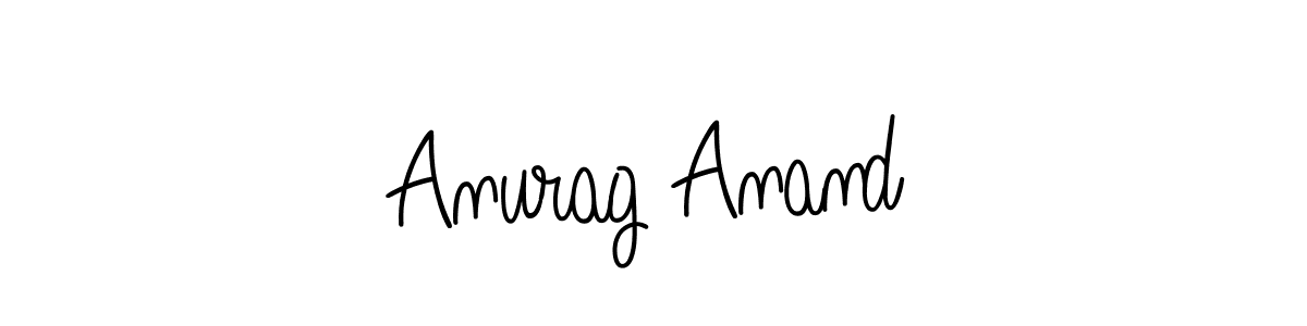 Also we have Anurag Anand name is the best signature style. Create professional handwritten signature collection using Angelique-Rose-font-FFP autograph style. Anurag Anand signature style 5 images and pictures png
