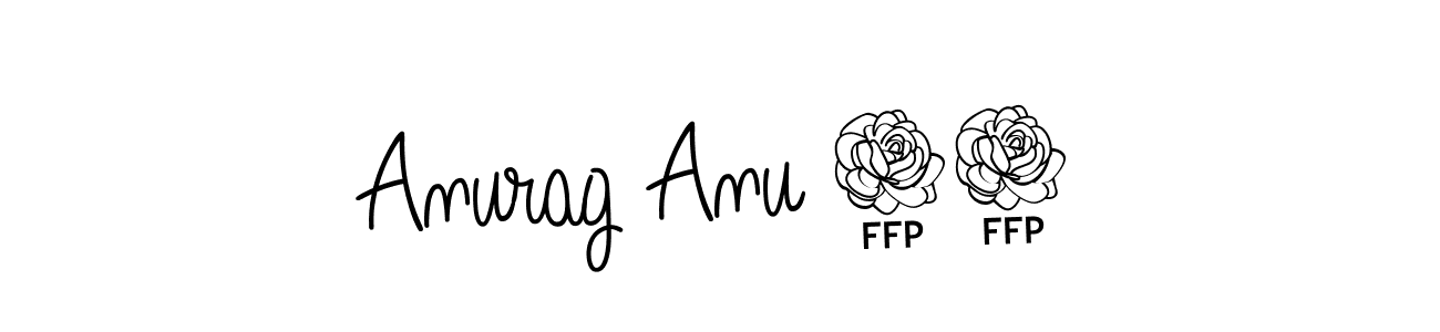 Also we have Anurag Anu 11 name is the best signature style. Create professional handwritten signature collection using Angelique-Rose-font-FFP autograph style. Anurag Anu 11 signature style 5 images and pictures png