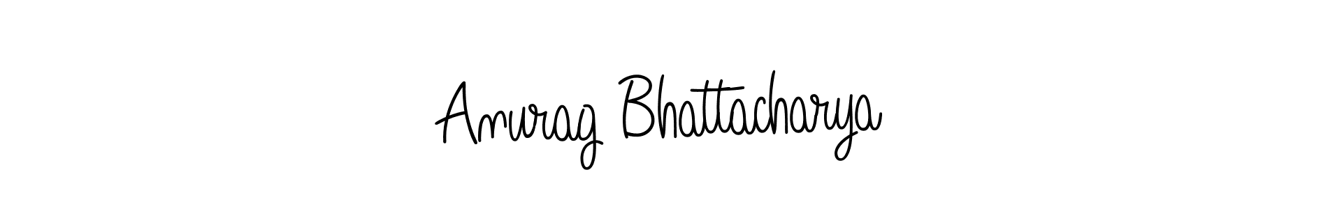 The best way (Angelique-Rose-font-FFP) to make a short signature is to pick only two or three words in your name. The name Anurag Bhattacharya include a total of six letters. For converting this name. Anurag Bhattacharya signature style 5 images and pictures png