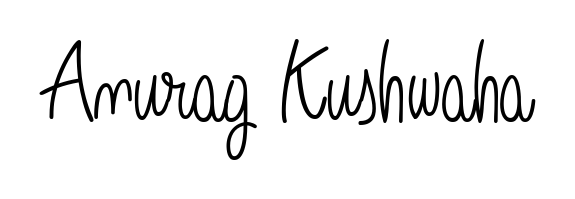 The Angelique-Rose-font-FFP font gives name Anurag Kushwaha a signature that looks effortless yet distinguished. Download high-res PNG instantly. Anurag Kushwaha signature style 5 images and pictures png